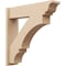 Ekena Millwork 7 1/2-in W x 30-in D x 30-in H Balboa Trad Rough Cedar Woodgrain TimberThane Outlooker, Primed Tan OUTUR075X30X30BOA04RCPR - alternate 1